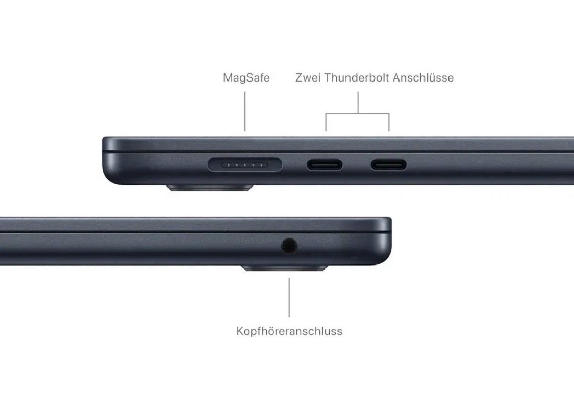 Apple Notebook: Apple MacBook Air 15 8-Core Neuwertig – Nuovo (secondo la descrizione) da Zürich venduto da oMacStore 2