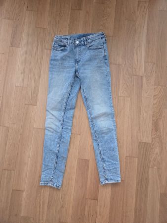 Jeans H&M Skinny Fit Grösse 140 verstellbarer Bund guter ...