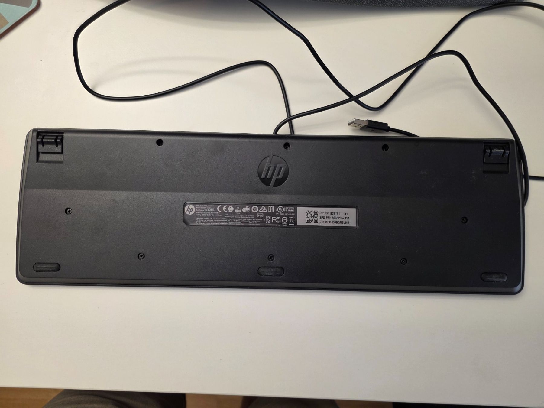 Hewlett Packard Tastaturen: HP Tastatur - USB Kabel – Neu (gemäss Beschreibung) aus Zürich von zweistein03 1