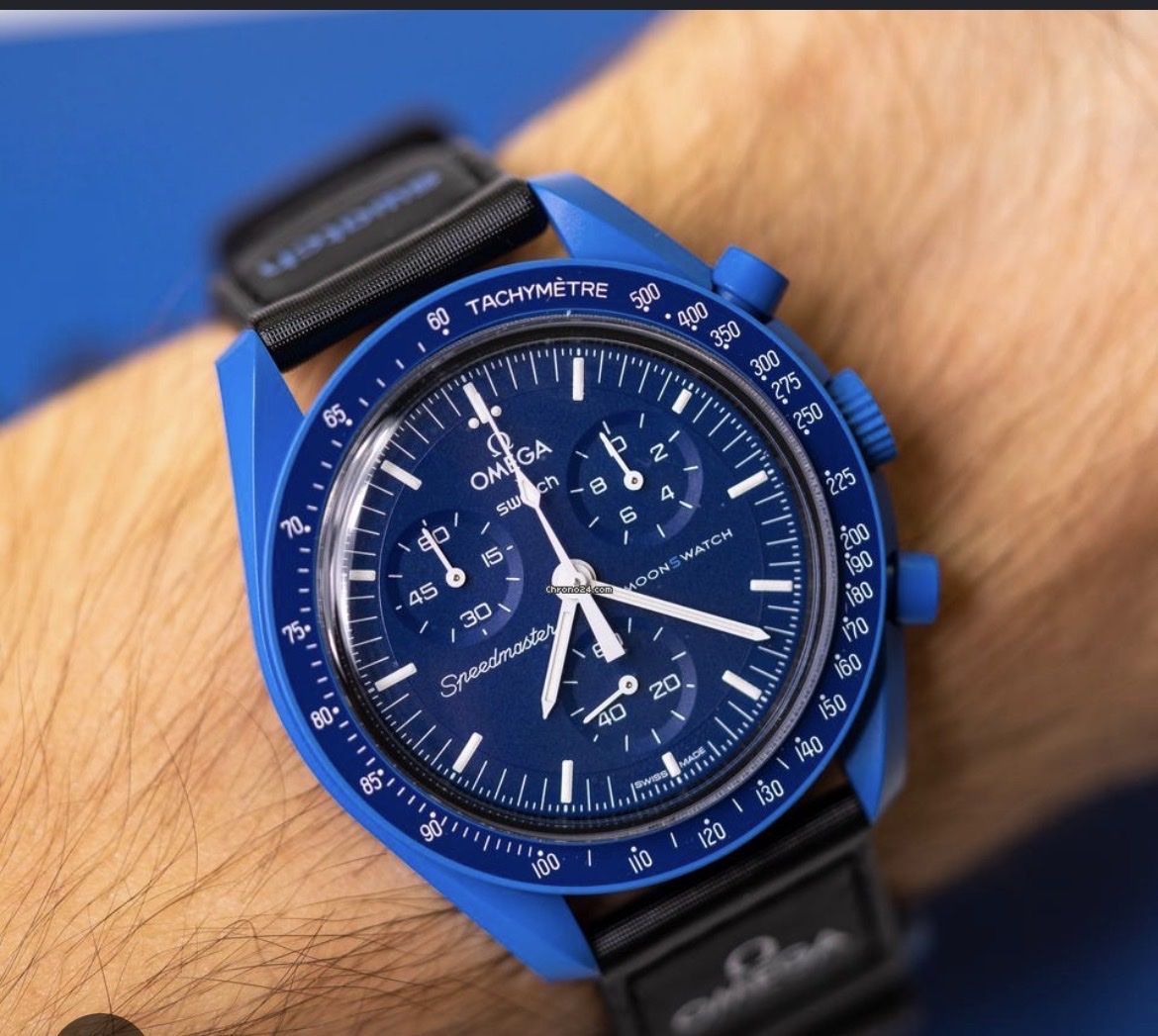Swatch Orologi: Swatch Omega Neptune – Nuovo e nell'imballaggio originale da Alle venduto da gio_san89 1