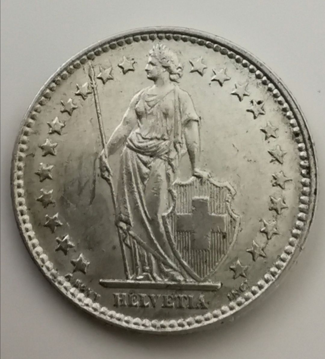 Tutti le monete: 2 Franken 1939 Silber – Usato da Zürich venduto da turbopuz 3