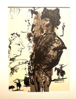 Pablo Picasso - Originale Vintage-Lithographie von 1961