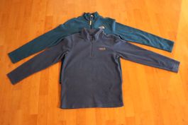 2 blaue dünne Fleece Pullover 176 ideal fürs Skifahren