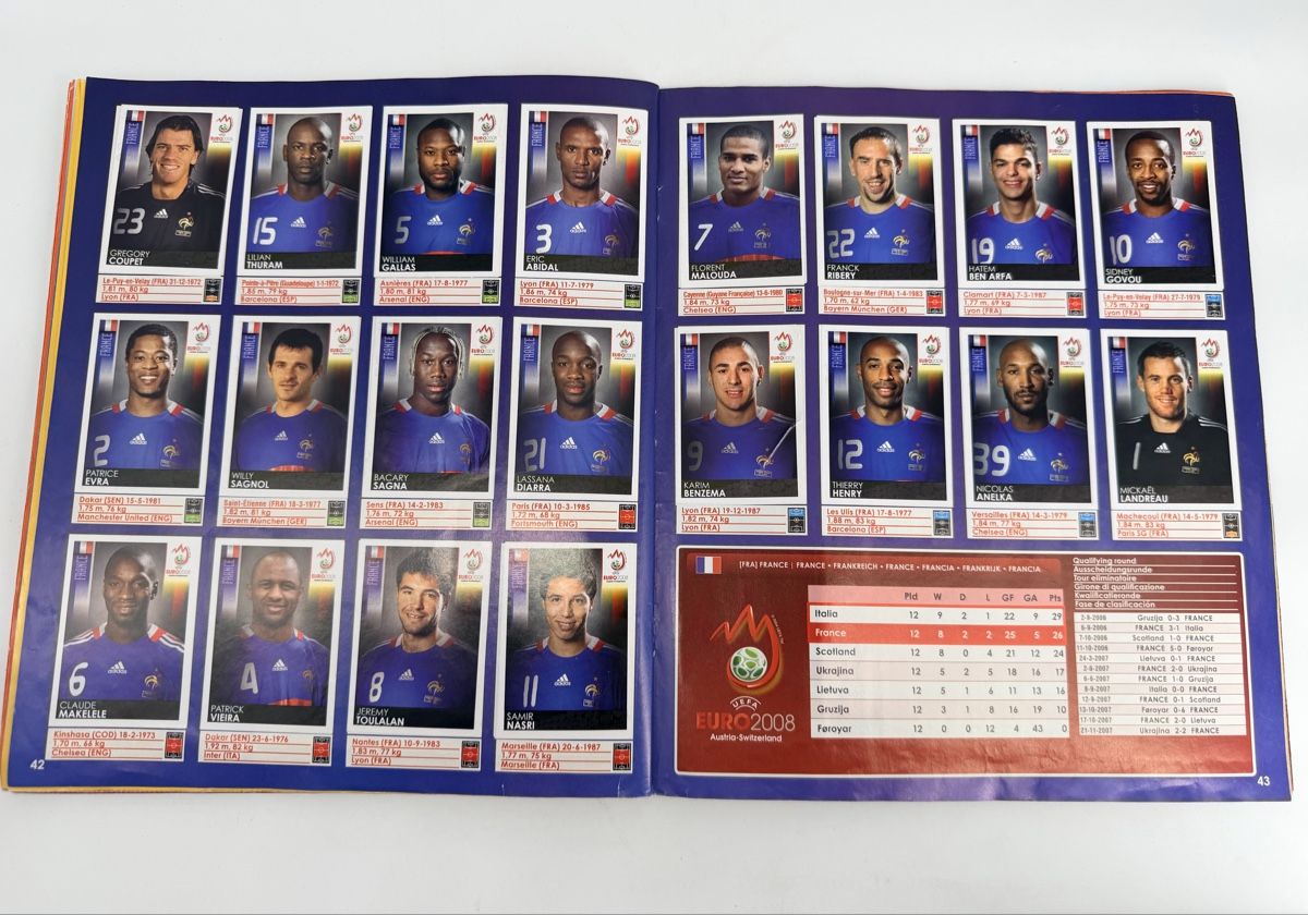 Panini Album: Album Panini UEFA Euro 2008 - complet – Usato da Vessy venduto da _Callidus_ 7