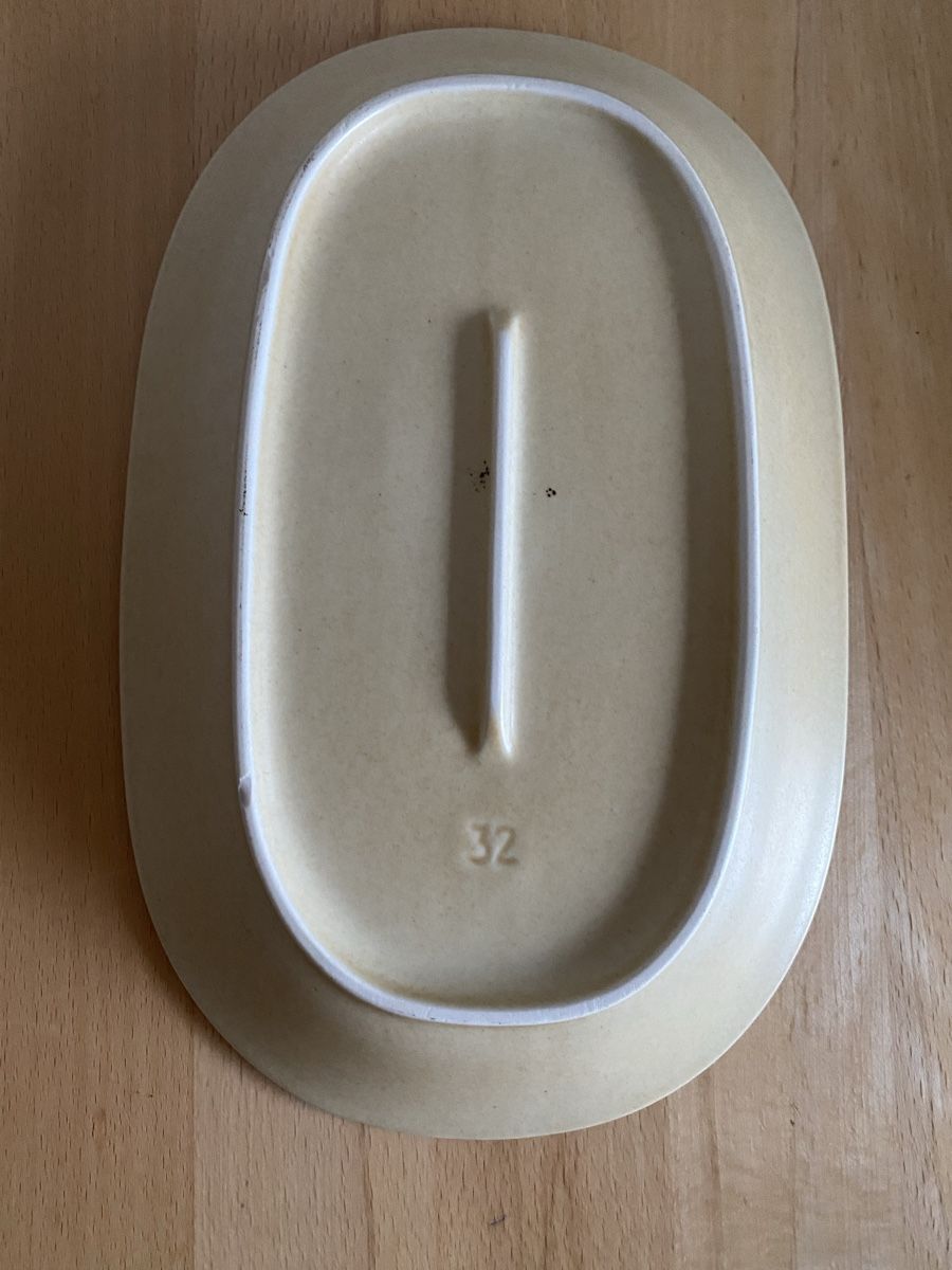 Rössler Piatti di portata: Rössler Servierplatte beige-gelb Grösse 32 – Usato da Schwarzenburg venduto da Michellu 6