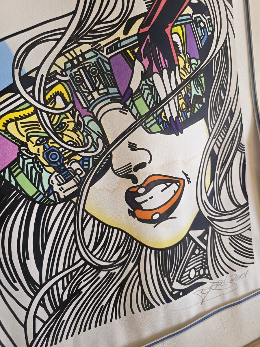 Grafica & Litografie: 2 lithographies Pop Art signées ERRO 2001 numérotées – Usato da Genève venduto da DELIRBEADS 2