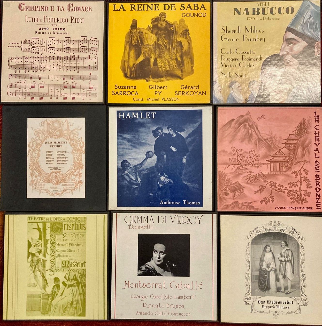 Schallplatten: Lot coffrets éditions rares d'opéras – Neu (gemäss Beschreibung) aus Genève von Pimen 1