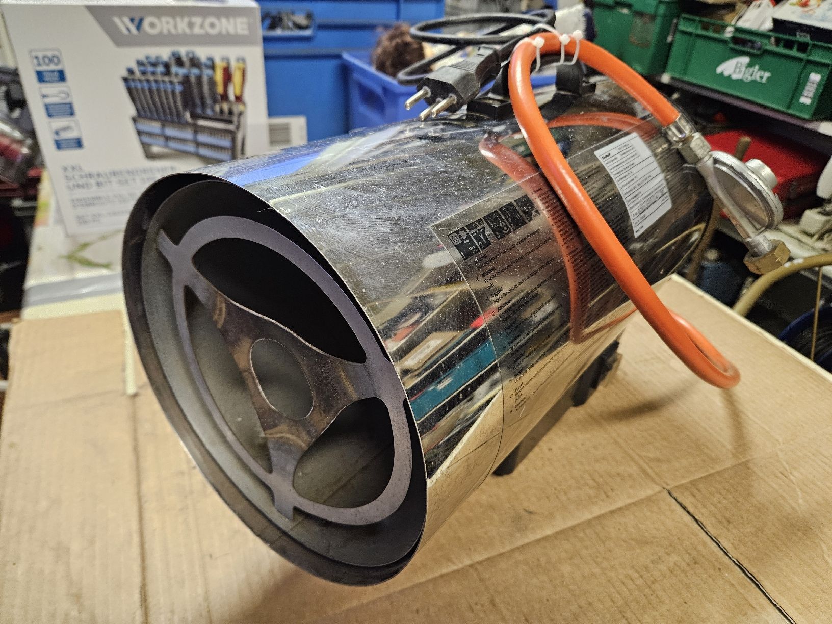 Einhell Radiatori: Einhell HGG 171 NIRO-CH Heizlüfter! – Difettoso da Oberburg venduto da znas 1