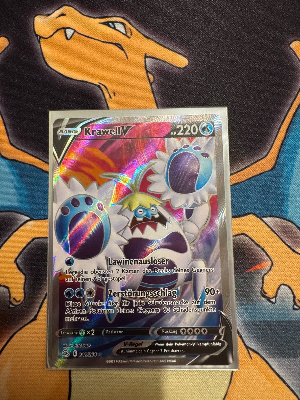 Pokémon Carte collezionabili: Krawell V (FST 248) - Fusionsangriff – Nuovo (secondo la descrizione) da Bülach venduto da Pfrenzel