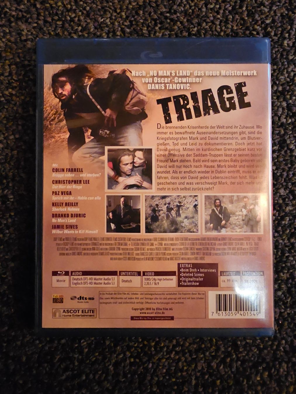 Alle DVDs: TRIAGE – Gebraucht aus Ruswil von jan_bxl5 1
