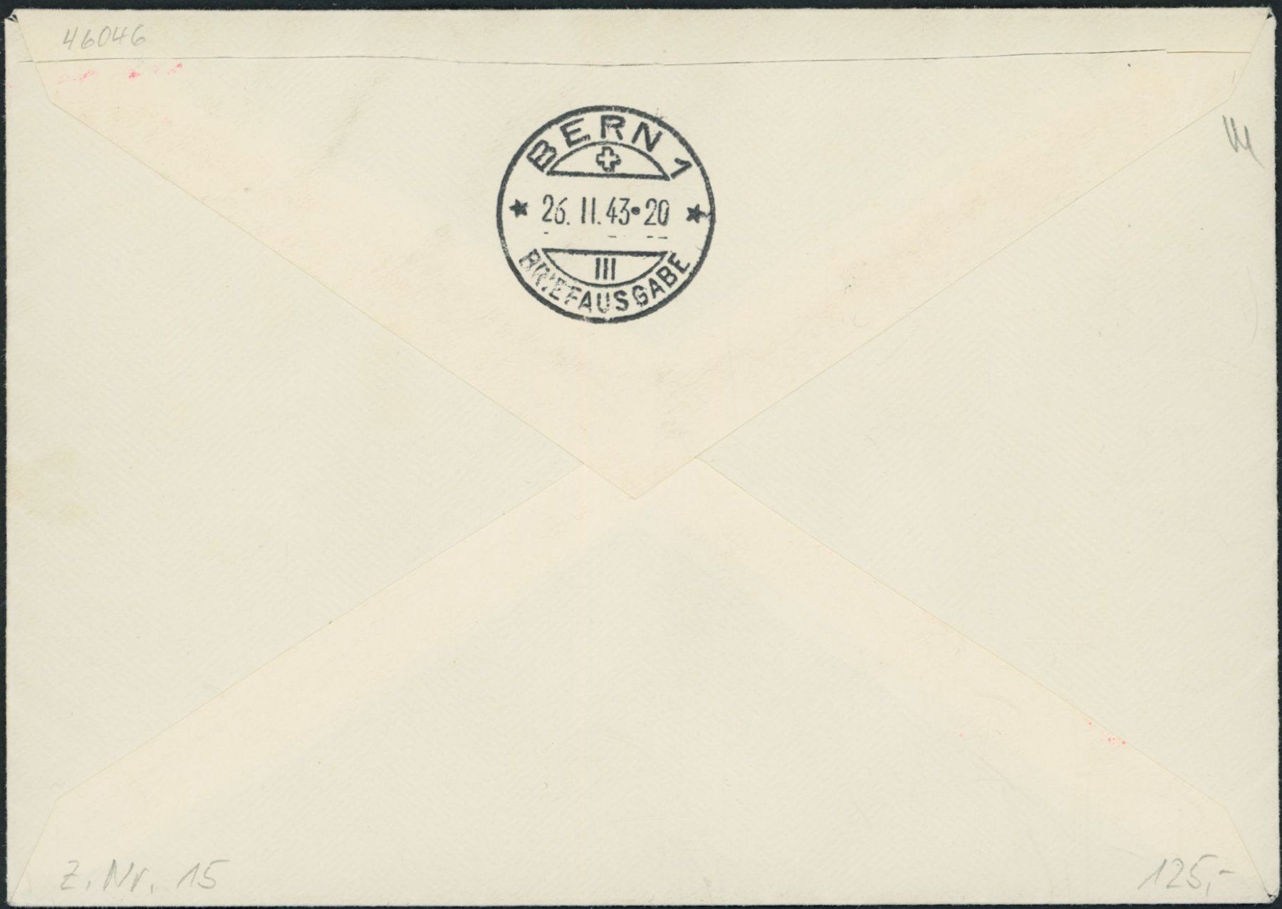 Tutti i francobolli: 1943 - Briefmarke - Blockausschnitte - FDC ET - Gaudard – Usato da Schindellegi venduto da leecollect 1