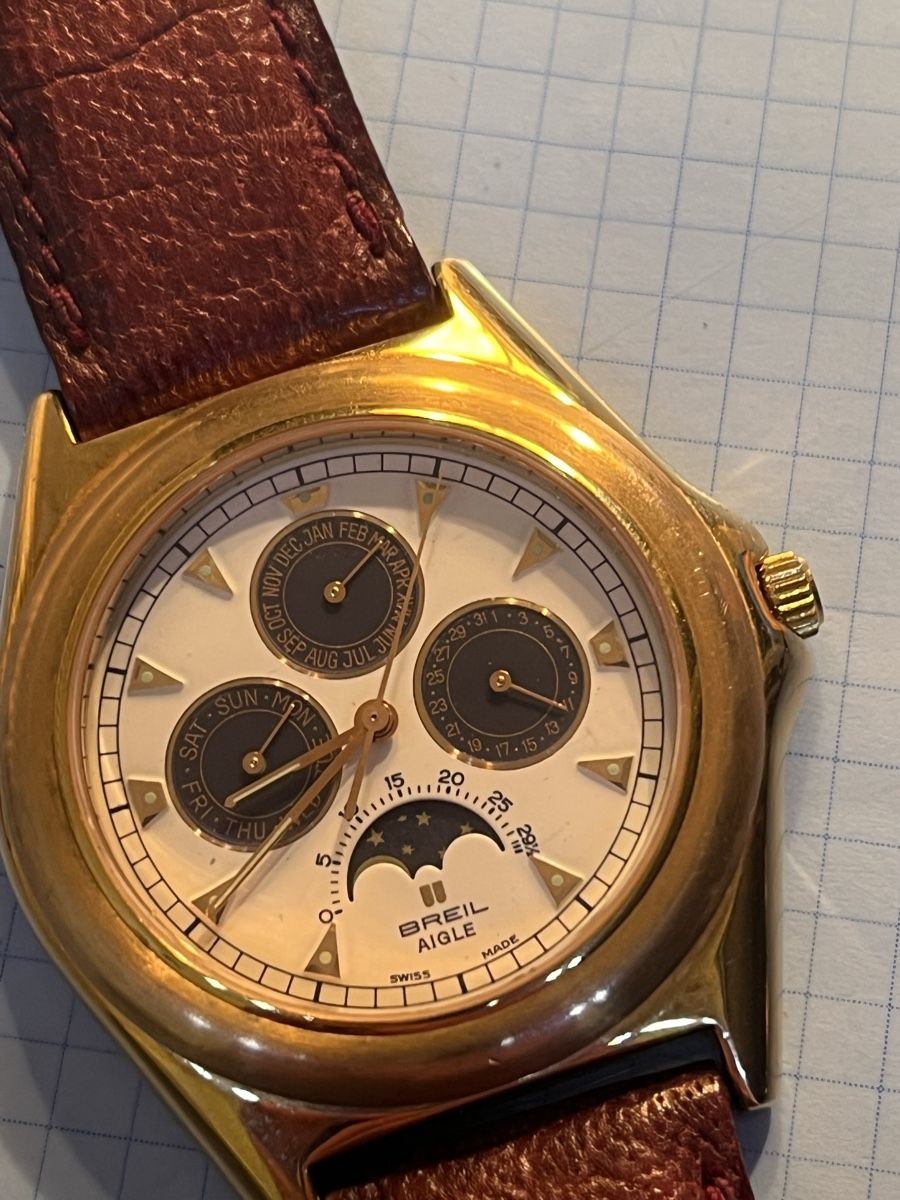 Breil Orologi: Breil Aigle – Phase de Lune & Calendrier – Usato da Neuchâtel venduto da wyl_zxp8 3