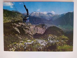 Alte Ansichtskarte Luftseilbahn Blatten ob Naters Wallis