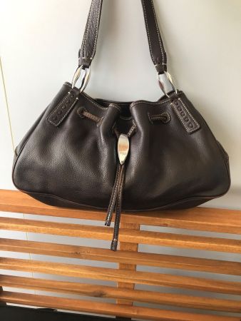 Tod’s Sac à main en cuir marron