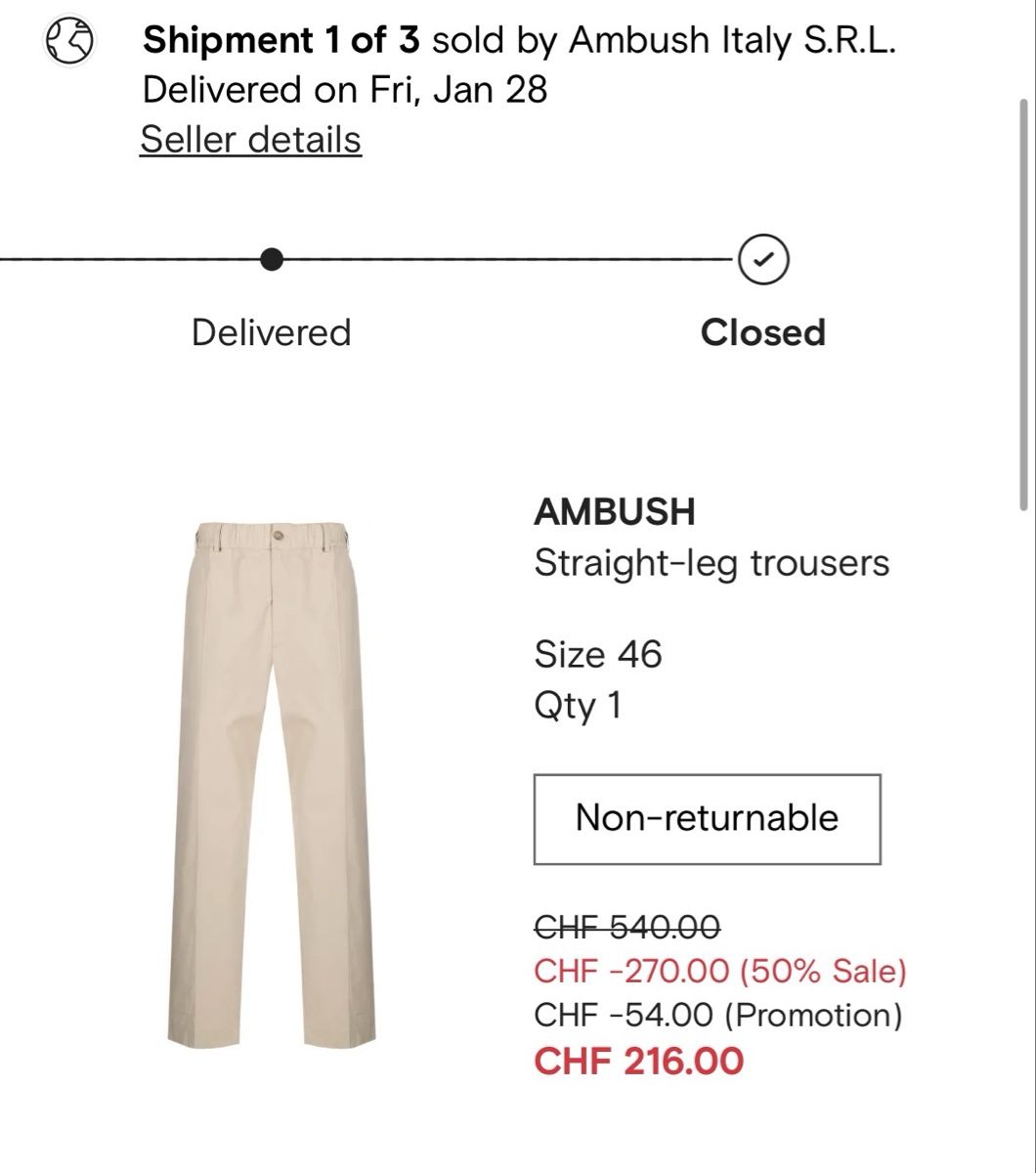 Pantalons: Ambush Hose – D'occasion à Sevelen par daVinci02 2