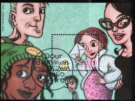 2003 Sonderblock   Comics    Ersttag