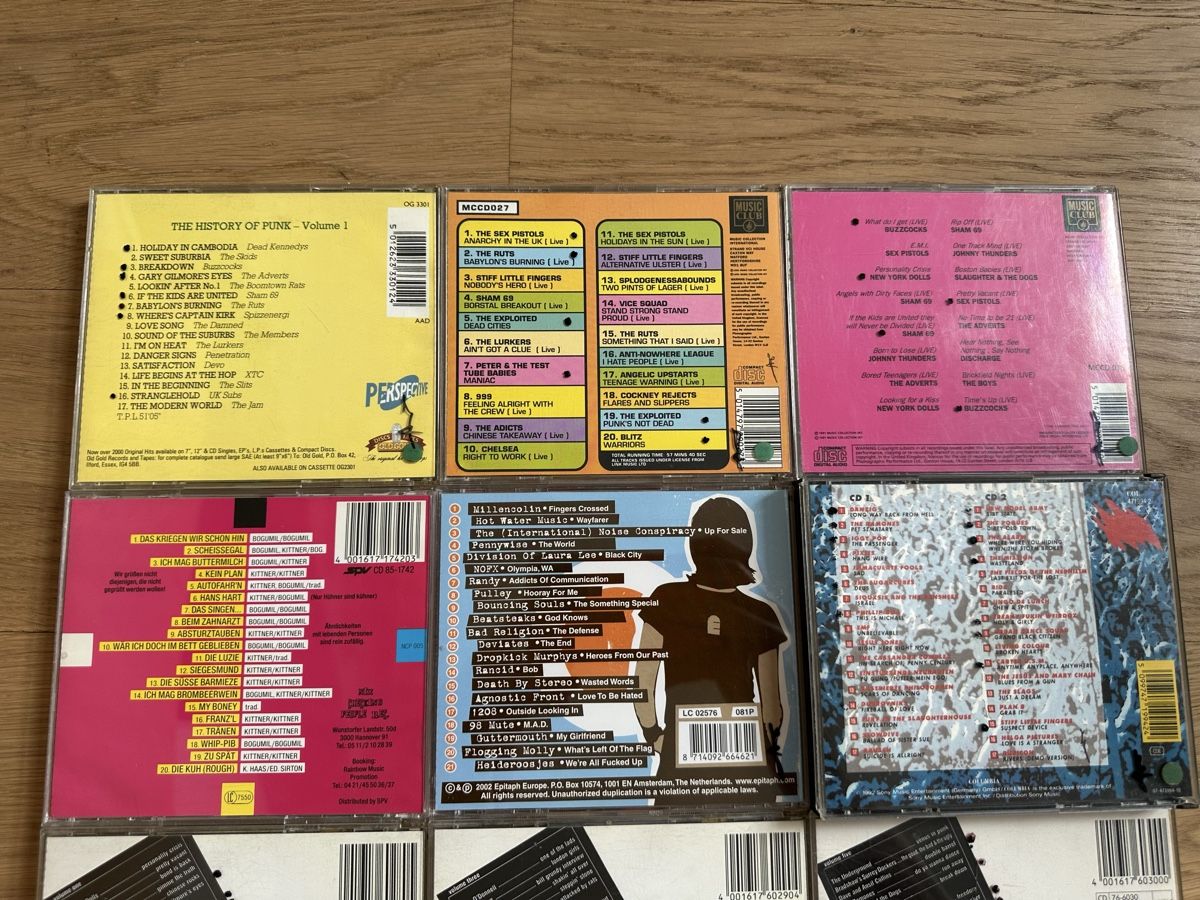 CD: 10x CD Sammlung Punk - 9x Sampler – Usato da Birmensdorf ZH venduto da die_cobra_007 4