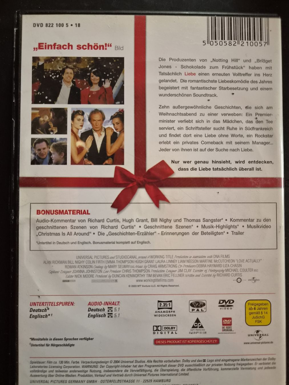 Tous les DVDs: Tatsächlich Liebe DVD – D'occasion à S-chanf par pat_9lxp 1