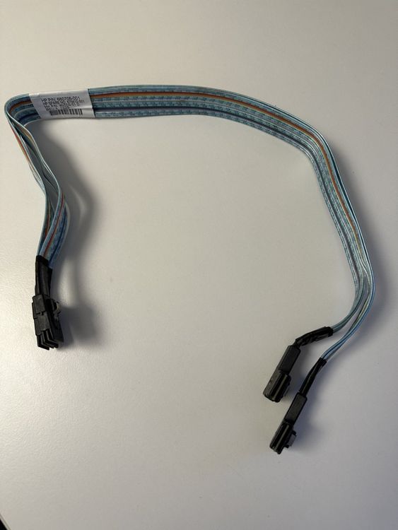Cavo A Nastro SAS Mini Per HP ProLiant DL380p Gen8 – 660706-001 / 675610-001, Usato Ma A+