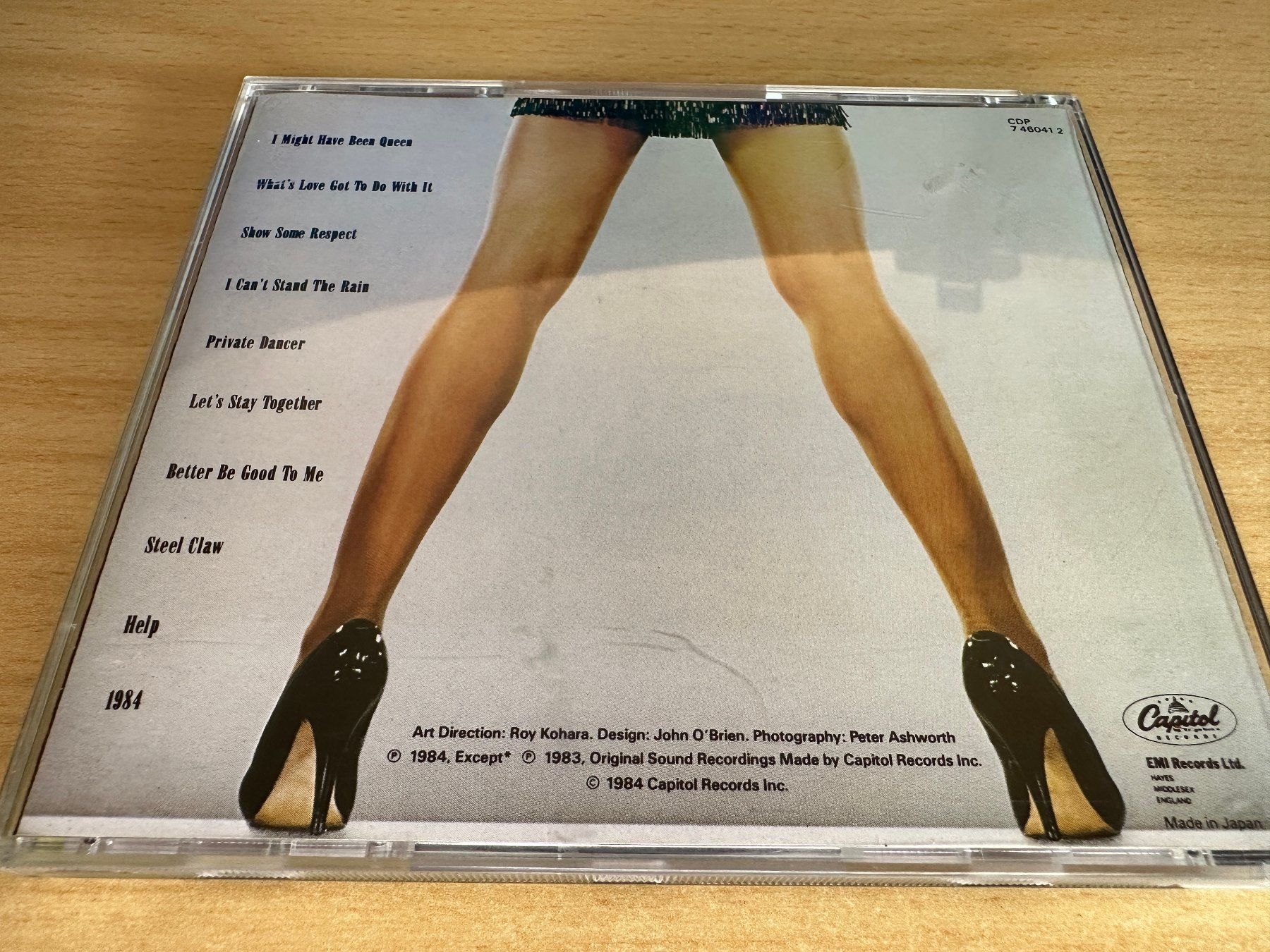 CD: Tina Turner – Private Dancer – Usato da Rikon im Tösstal venduto da Alpenmutz 1