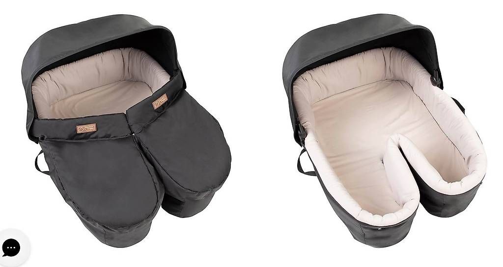 Carrozzine: Carrycot plus for twins mountain buggy – Usato da Chêne-Bourg venduto da livnorway