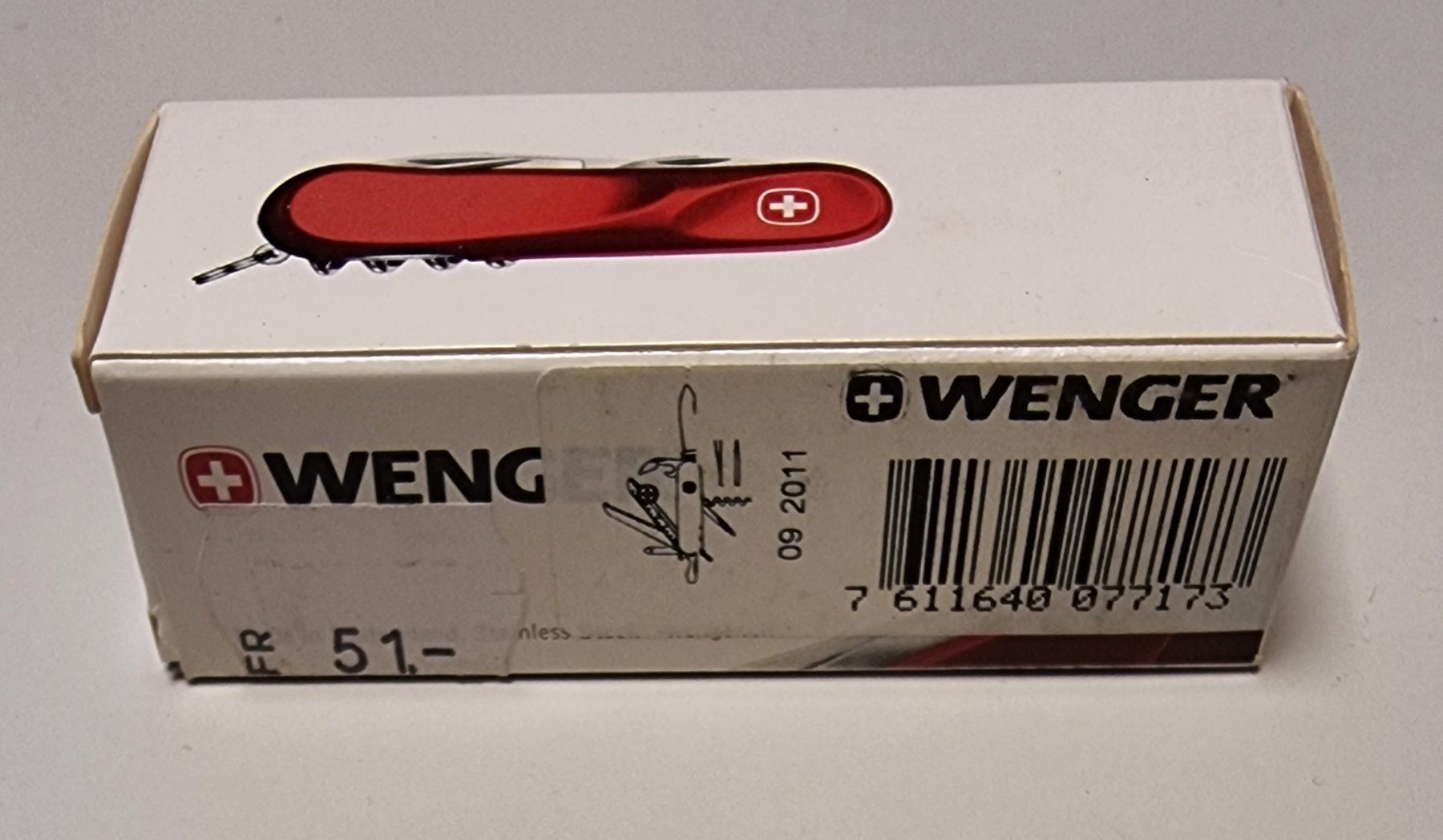 Victorinox Coltelli tascabile: Wenger Victorinox Backpacker 12 – Nuovo e nell'imballaggio originale da Spiez venduto da Ilger0 6