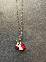 Kette mit Einhorn-Anhänger - energetischer Schmuck ***NEU***