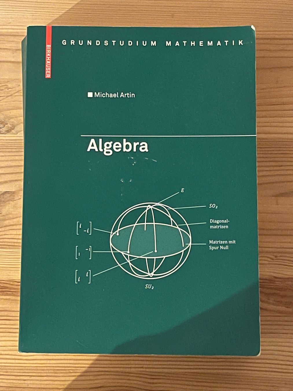 Bücher: Michael Artin – Algebra, Birkhäuser – Gebraucht aus Nidau von Tschulieng