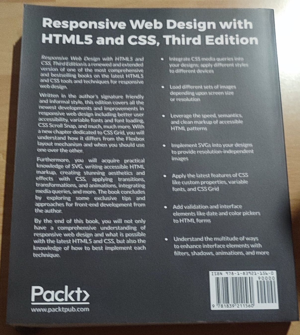 Bücher: Responsive Webdesign mit HTML5 & CSS, 3. Auflage – Gebraucht aus Eyholz von mix_cyx9 1
