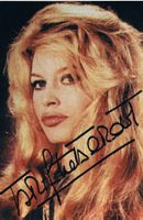 Brigitte Bardot 1934-2025 Autogramm signiert Foto 10x16cm