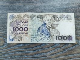 Portugal 1'000 Escudos 1989 !!!!!!!