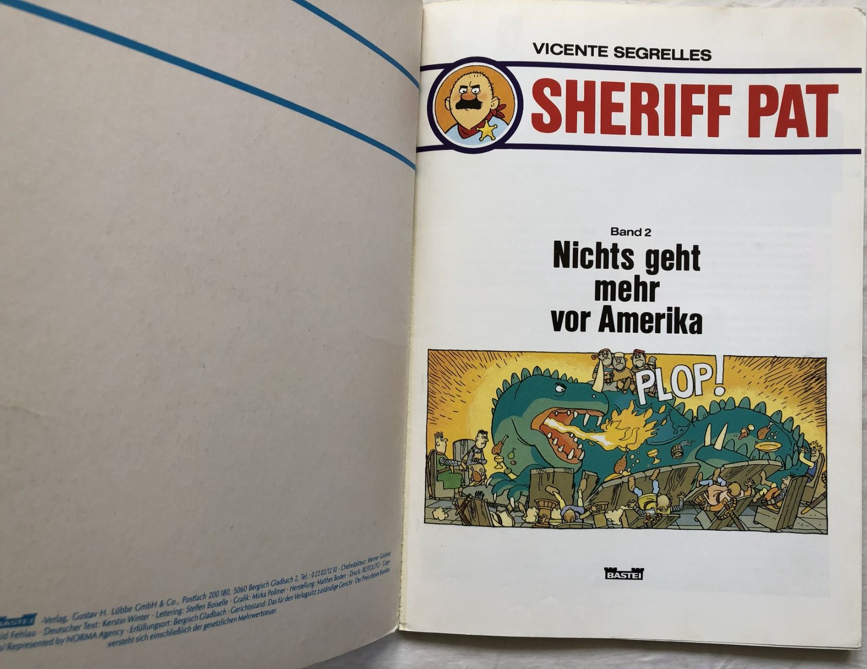 Comics: Bastei Comic Edition - Sheriff Pat - Band 2 – Gebraucht aus Schaffhausen von durruti 1