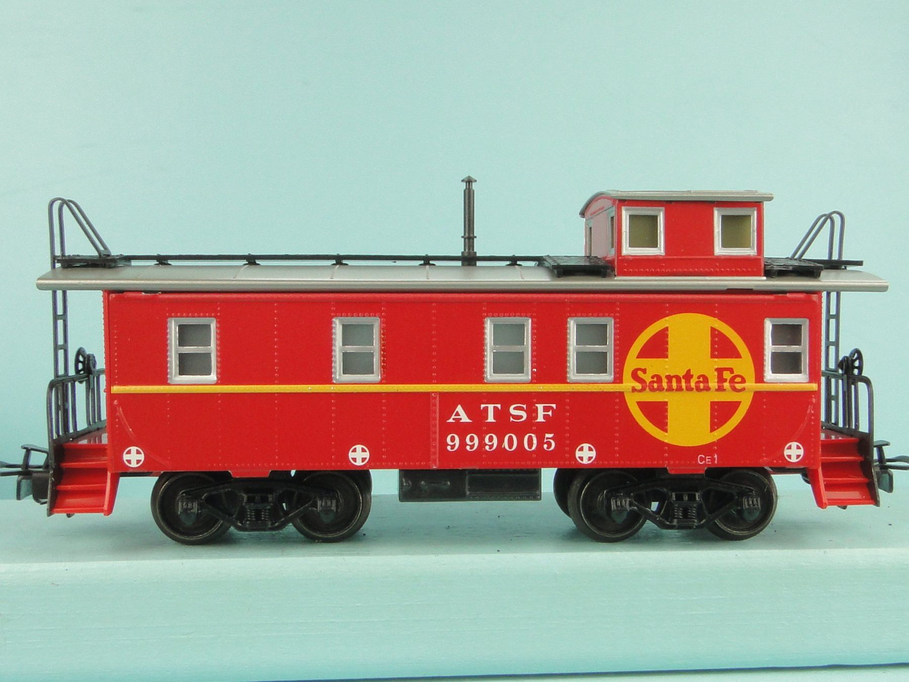 Märklin Modellini di ferrovie: Märklin 4777 Santa Fe  Caboose – Usato da Bülach venduto da cann11 2