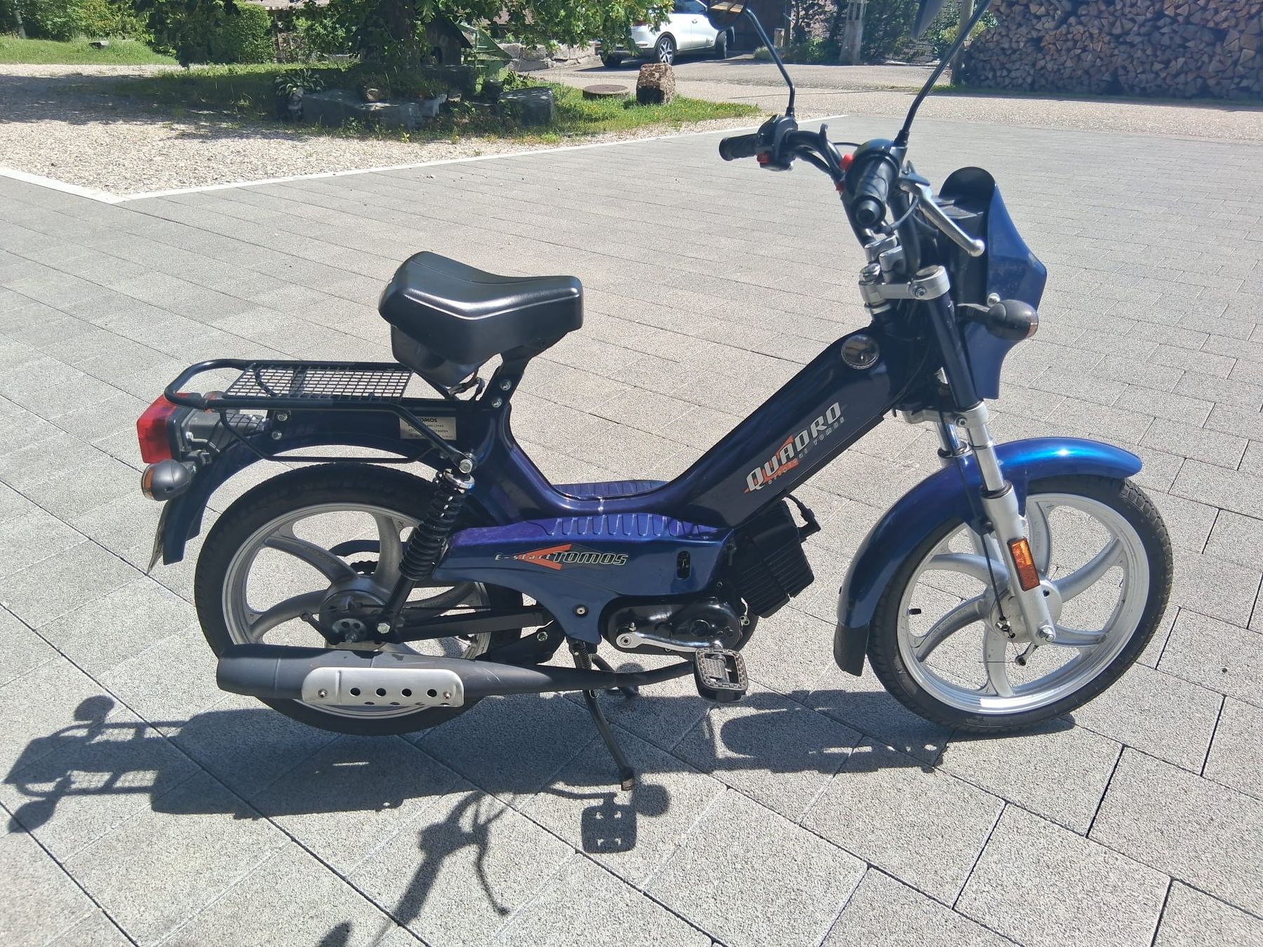 Tomos Mofas: Mofa Tomos Quadro blau  – Gebraucht aus Rumisberg von Forstmichel