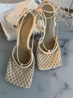 Bottega Veneta - Stretch Lace-Up Heels (Size 36) *BRAND NEW*