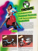 Puch - Modellprogramm 80'er Jahre - Originalprospekt