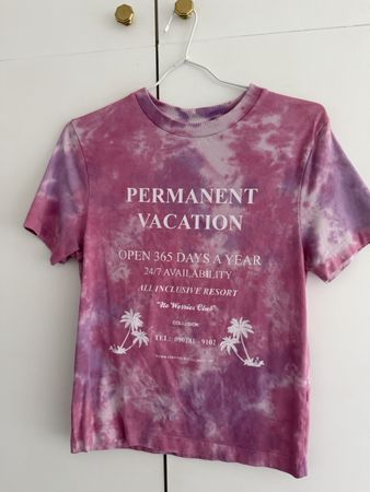 T-shirt tie-dye rose COLLUSION taille S