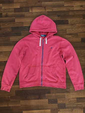 Polo Ralph Lauren Kapuzenpullover Rot Gr. XL Neupreis 240.-