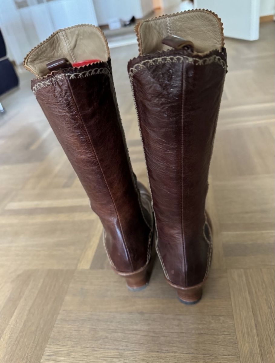 Scarpe da donna: vintage leder Stiefe, Grösse 38 – Usato da Pfäffikon SZ venduto da Yadeke 3