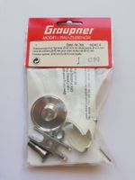 Graupner Präzisionsspinner Ø 40mm für Welle 4mm Nr. 6040.4