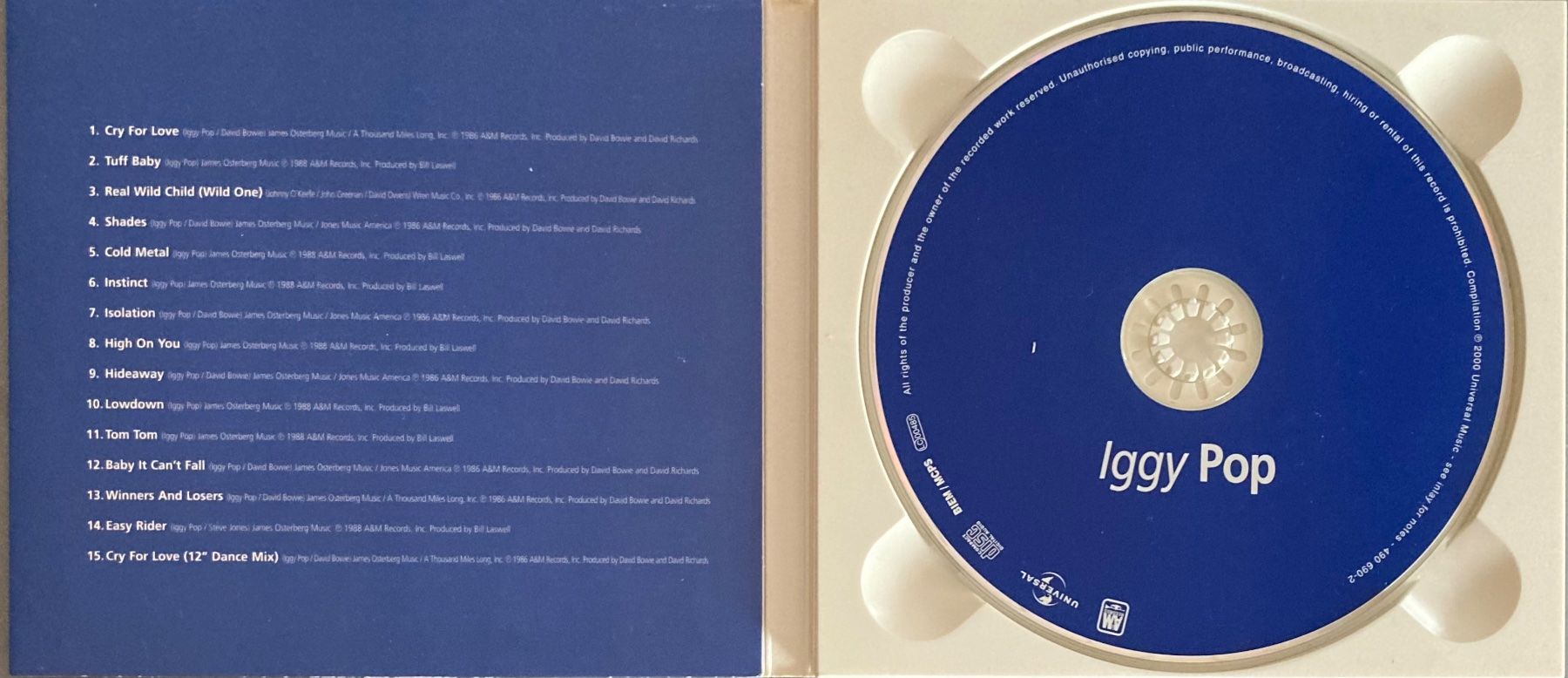 Vinyles: IGGY POP - IGGY POP – D'occasion à Poliez-Pittet par Newtown-Records 3