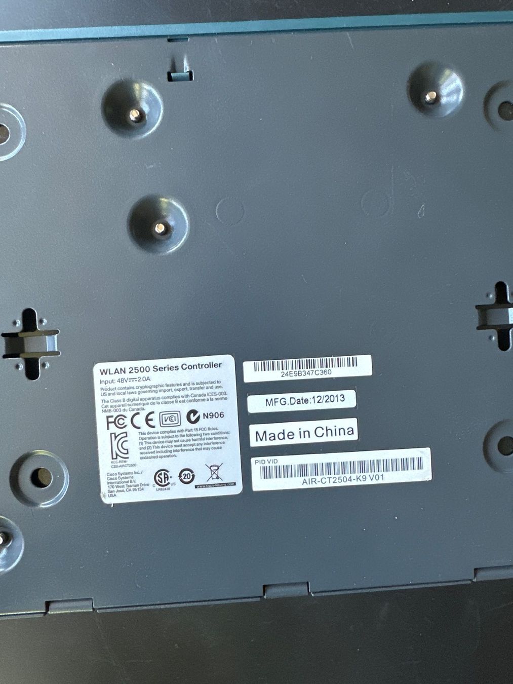 Cisco Modem & Router: Cisco WLC 2504 + CAP1702 – Usato da Schaffhausen venduto da T3CHNIKFR3AK 4