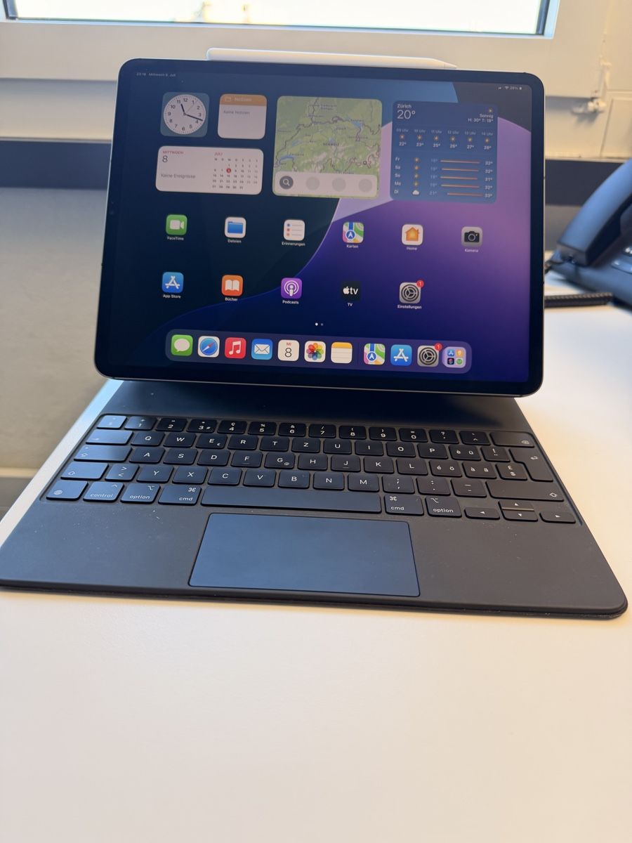 Apple Tablet PC: Apple iPad Pro 12.9, 5. Gen. Cellular inkl. Pecil &Keyboard – Usato da Oerlingen venduto da Fabian_vw