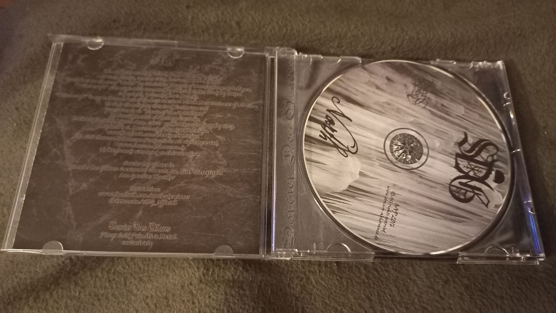 CD: Sorcier des Glaces-North Cd Black Metal – Usato da Olten venduto da Donatello1984 2