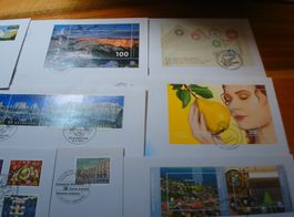 Set modernste FDC Schweiz, 2017, 26 Belege