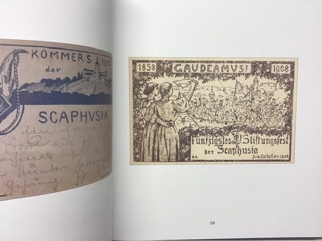Libri: Farbenkarten Scaphusia Schaffhausen Studenten – Usato da Lichtensteig venduto da Babeli 4