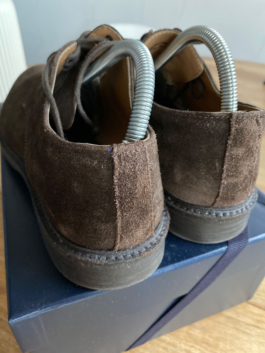 Scarpe da uomo: Herren Schuhe, Wildleder Braun, Grösse 42 – Usato da Schlieren venduto da Javisnchz 3