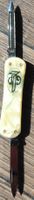 Vintage Perfecto Solingen Taschenmesser mit Perlmuttgriff