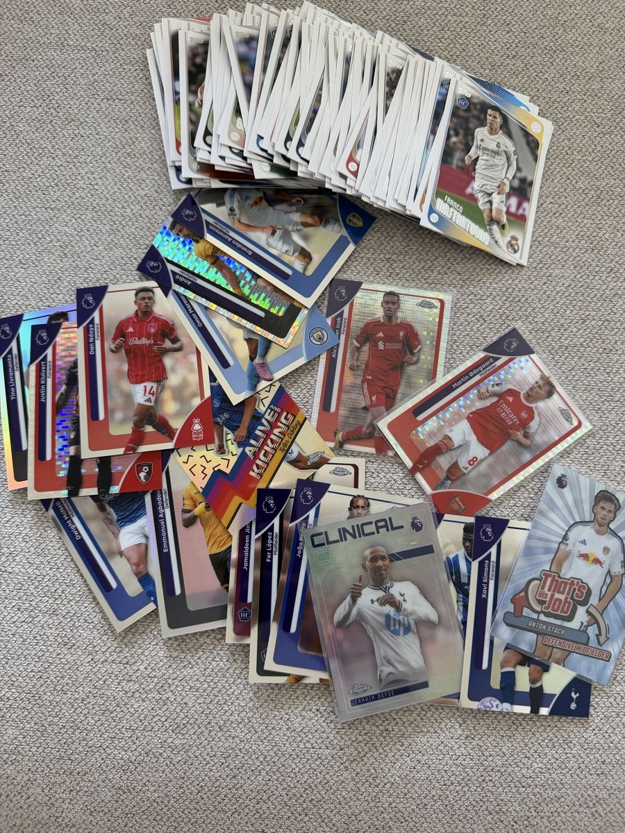 Topps Carte collezionabili: Topps Chrome Premier league / Topps UCC ca. 100 Karten – Usato da Nidau venduto da UN_Sales