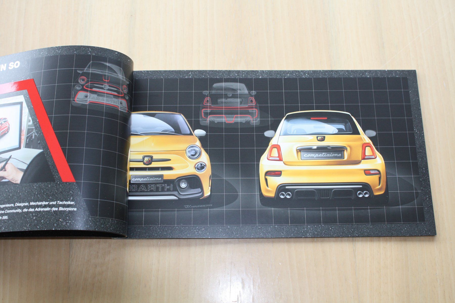Fiat Documenti: Fiat 595 Abarth Prestige Prospekt  2/2017 – Usato da Wikon venduto da erwin400 4